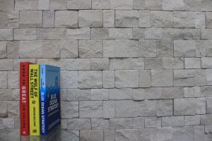 Bali White Classic Limestone Wall Cladding Tumbled Application
