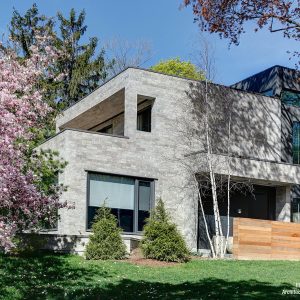 grey marble split face cladding