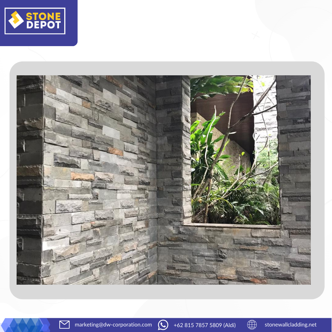 The Perfect Wall Cladding Design with Bali Basalt at Pullman Ciawi