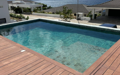 Green Sukabumi Stone: The Perfect Choice For Luxury Pools At Blue Bay Golf & Beach Resort, Curaçao