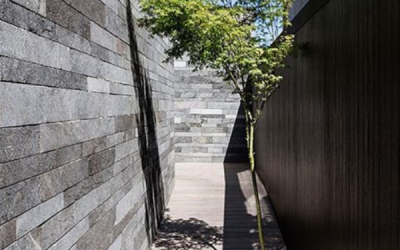 Authentic Bali Lavastone Tumbled Cladding For Elegant Wall Decoration