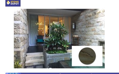 Bali Sandstone for Rustic Themed Interior Design